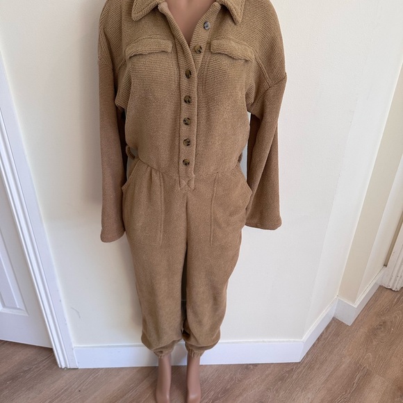 FREE PEOPLE | chenille jumpsuit - Picture 6 of 14